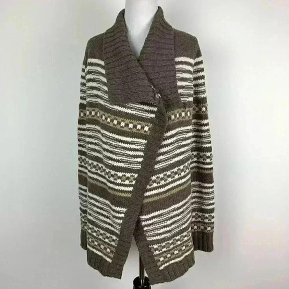 Express open sweater size M 20% wool 10% alpaca - Picture 1 of 8